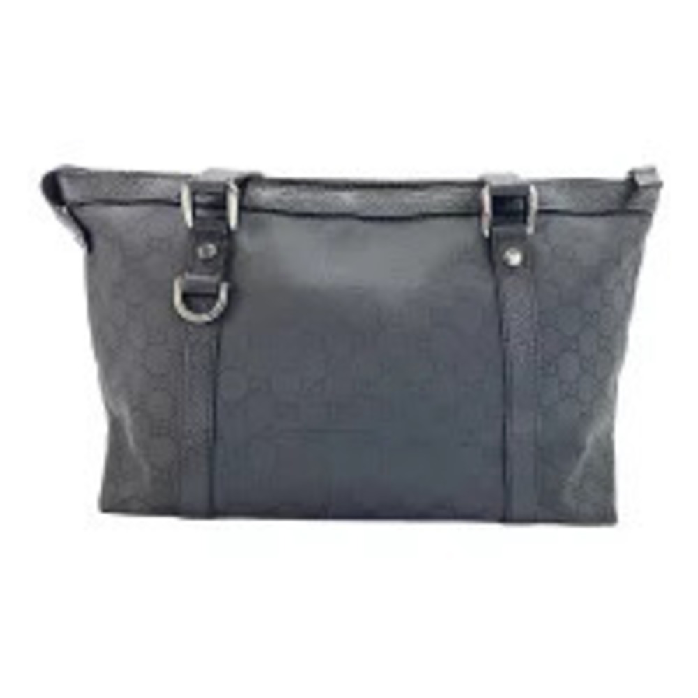 Gucci Abbey D Ring Tote Bag leather Black